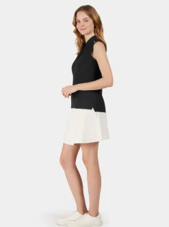 New Didriksons Nikki Sleeveless Polo Black