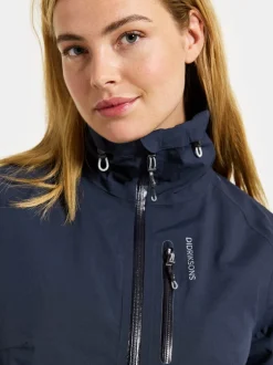 Clearance Didriksons Njord Jacket Dark Night Blue