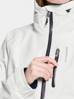 Discount Didriksons Njord Jacket Snow white