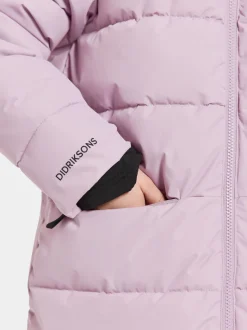 Discount Didriksons Olivin Kids' Parka Long Dusty lilac