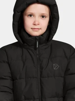New Didriksons Olivin Kids' Parka Long Black