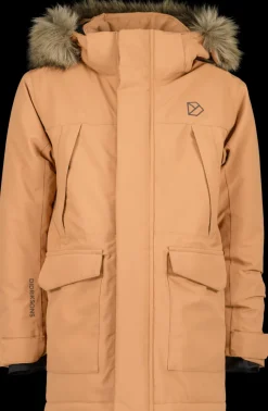 Discount Didriksons Oxid Kids' Parka Almond Brown