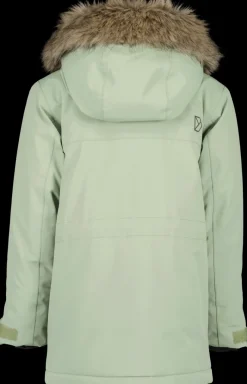 New Didriksons Oxid Kids' Parka Light Moss