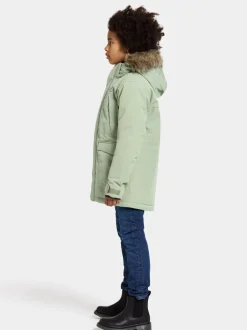 New Didriksons Oxid Kids' Parka Light Moss