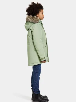 New Didriksons Oxid Kids' Parka Light Moss
