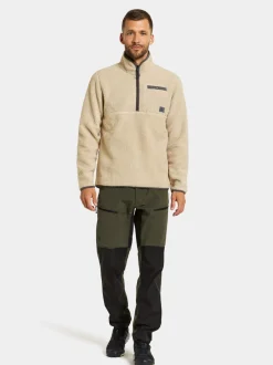 New Didriksons Phoenix Half-Zip Clay Beige