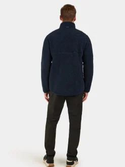 Outlet Didriksons Phoenix Half-Zip Dark Night Blue