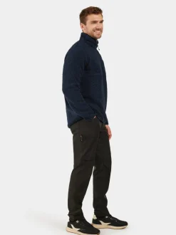 Outlet Didriksons Phoenix Half-Zip Dark Night Blue