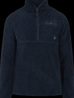 Outlet Didriksons Phoenix Half-Zip Dark Night Blue