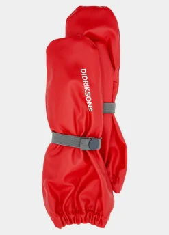 New Didriksons Pileglove Kid's Galon® Chili Red