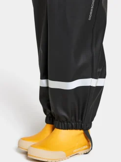 New Didriksons Plaskeman Kid's Pants Galon® Black