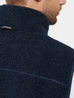 Online Didriksons Pollux Vest Dark Night Blue