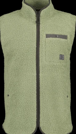 Discount Didriksons Pollux Vest Light Moss
