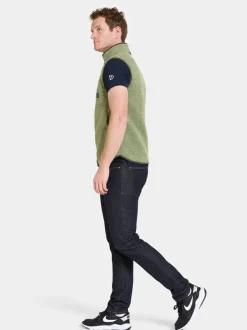 Discount Didriksons Pollux Vest Light Moss