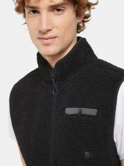 Discount Didriksons Pollux Vest Black