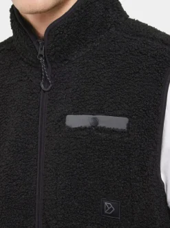 Discount Didriksons Pollux Vest Black