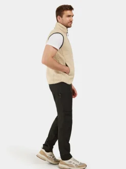 Outlet Didriksons Pollux Vest Clay Beige
