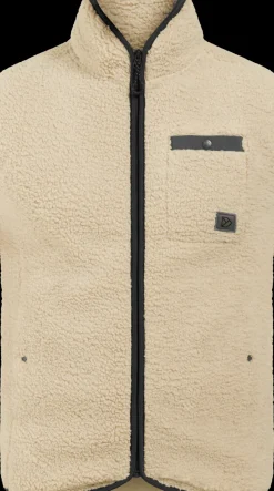 Outlet Didriksons Pollux Vest Clay Beige