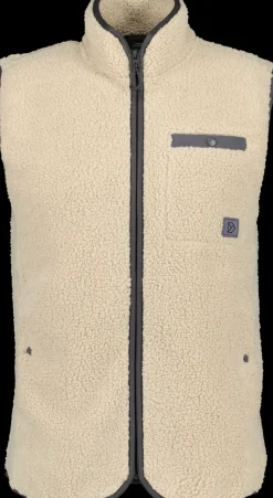 Outlet Didriksons Pollux Vest Clay Beige