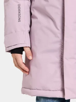 Didriksons Porfyr Kids' Parka Dusty lilac