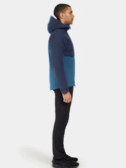 Hot Didriksons Povel Jacket Blue Arcad