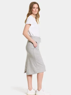 Didriksons Resö Skirt Aluminum melange