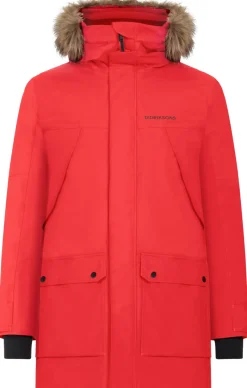 Clearance Didriksons Rick Parka Pomme Red