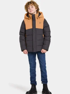 Best Didriksons Ryolit Kids' Jacket Almond Brown