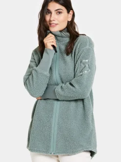 Sale Didriksons Sally Full-Zip Factory Blue