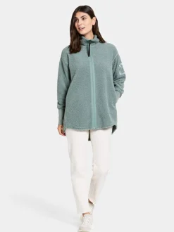 Sale Didriksons Sally Full-Zip Factory Blue