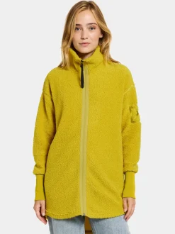 Hot Didriksons Sally Full-Zip Yellow Bloom