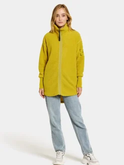 Hot Didriksons Sally Full-Zip Yellow Bloom