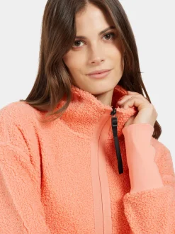 Online Didriksons Sally Full-Zip Clay Pink