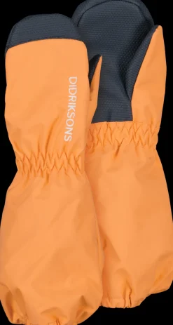 Online Didriksons Shell Kids' Gloves Papaya Orange