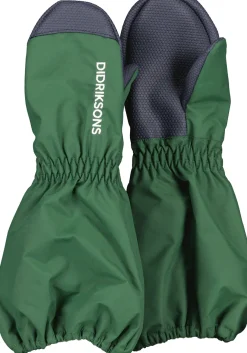 Best Didriksons Shell Kids' Gloves Pine Green