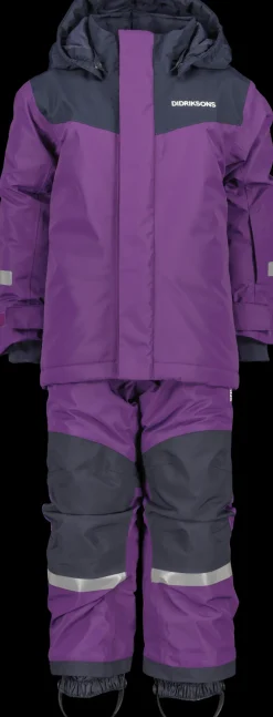 Online Didriksons Skare Kids' Set Royal Purple
