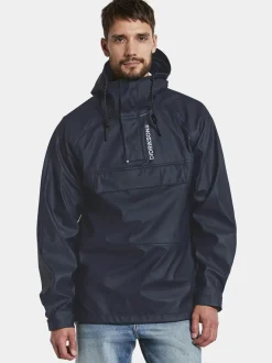 Online Didriksons Slaghöken Unisex Anorak Galon® Dark Night Blue