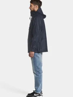 Online Didriksons Slaghöken Unisex Anorak Galon® Dark Night Blue