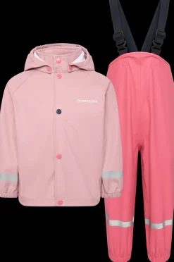 New Didriksons Slaskeman Kids' Set Soft Pink