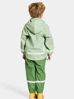 Didriksons Slaskeman Kids' Set Light Algae Green