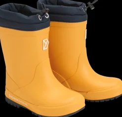 Outlet Didriksons Slush Kids' Boots Oat Yellow