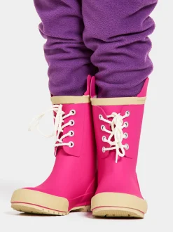 Best Didriksons Splashman Kid's Boots Plastic Pink