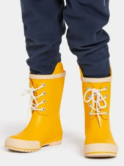 Sale Didriksons Splashman Kid's Boots Oat Yellow
