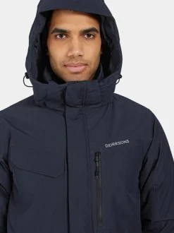 Clearance Didriksons Stefan Jacket Dark Night Blue