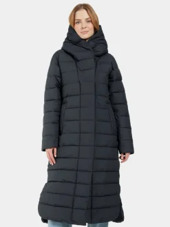 Sale Didriksons Stella Parka Long Dark Night Blue
