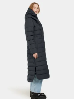 Sale Didriksons Stella Parka Long Dark Night Blue