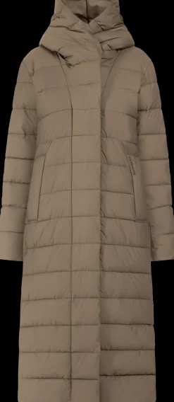 Didriksons Stella Parka Long Walnut