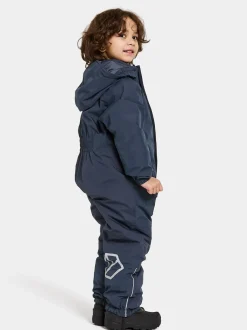 Clearance Didriksons Talvi Kids' Coverall Navy