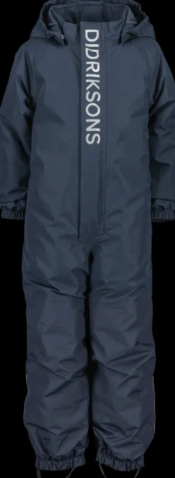 Clearance Didriksons Talvi Kids' Coverall Navy