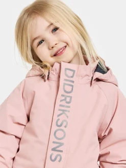 Outlet Didriksons Talvi Kids' Coverall Dusty pink